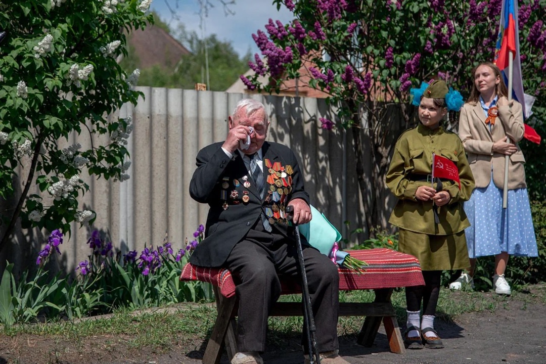 Парад ветерану.